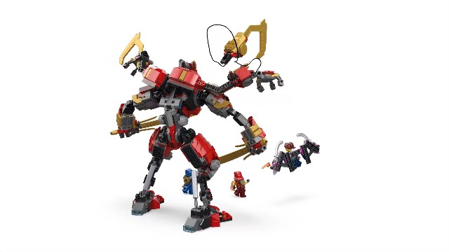 Amazon.com: LEGO NINJAGO Kai's Ninja Climber Mech Adventure Toy